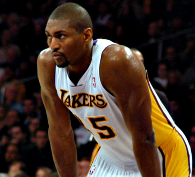 Metta World Peace has been a key cog to this star-studded Lakers team all along. By Derral Chen (Flickr: Ron Artest) [CC-BY-SA-2.0 (http://creativecommons.org/licenses/by-sa/2.0)], via Wikimedia Commons