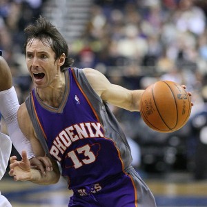 Steve Nash is a 2-time NBA MVP, but has yet to help turn this Lakers season around. By Keith Allison from Baltimore, USA (Steve Nash) [CC-BY-SA-2.0 (http://creativecommons.org/licenses/by-sa/2.0)], via Wikimedia Commons