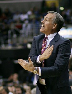 Mike D'Antoni's free-wheeling coaching style has cross-crossed the Lakers, leaving them structureless.  By Keith Allison [CC-BY-SA-2.0 (http://creativecommons.org/licenses/by-sa/2.0)], via Wikimedia Commons