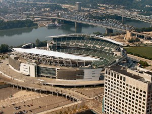 Paul Brown Stadium would be a great home for Manti Te'o next season. by Derek Jensen, via Wikimedia Commons