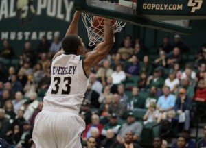 Cal Poly's Chris Eversley is a returning All-Big West first team selection. By Owen Main