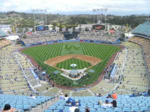 Everyone says the new scoreboards at Dodger Stadium are awesome.