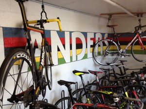 Flanders has an old-school vibe inside the shop. By Owen Main