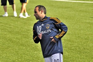 Landon Donovan took a hiatus from the National Team, but has been great since his return. So have his teammates. By Noelle Noble, via Wikimedia Commons