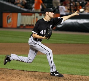 Chris Sale has proven pretty reliable over his first two full seasons as a starter. By Keith Allison on Flickr, via Wikimedia Commons