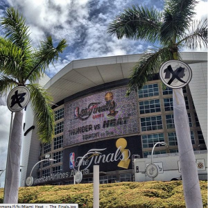 Will the American Airlines Area be hosting it's 4th NBA Finals in as many years? By Ines Hegedus-Garcia (Flickr: Miami Heat - The Finals) [CC-BY-2.0 (http://creativecommons.org/licenses/by/2.0)], via Wikimedia Commons