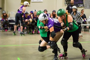 While there aren't any wrestling moves thrown out, Derby does get quite physical. By Owen Main