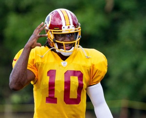 Robert Griffin III has just not looked right this season. By Keith Allison (Flickr: Robert Griffin III) via Wikimedia Commons