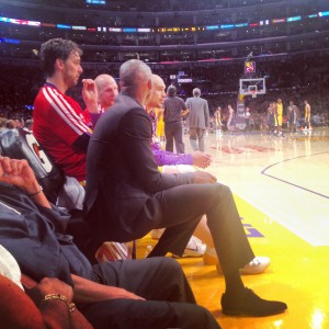 When your friend asks you to to go to a Lakers game, this isn't exactly what you expect. By Sabrina Haggie