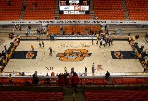 Gallagher-IBA Arena is one of the most iconic in the midwest. Away from home Marcus Smart has been the subject of controversy this week. By Ashlux at en.wikipedia, from Wikimedia Commons