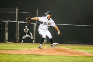 Matt Imhof was dealing on Friday night at Baggett Stadium. By Owen Main