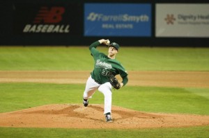 Freshman starting pitcher, Slater Lee has been particularly dominant so far for Larry Lee's team this season. By Owen Main