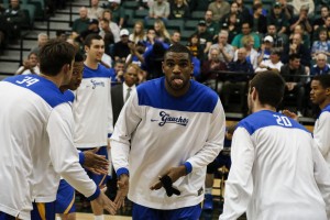 Alan Williams, the Big West Conference MVP, is at the heart of the UCSB attack. By Owen Main