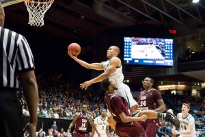 Chris Eversley and the Mustangs showed Dayton fans at UD arena what they were capable of and, in the process, made Brian and other Cal Poly fans even more proud of the Green and Gold. By Owen Main