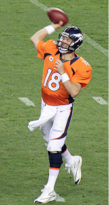 Time is running out for Peyton Manning to add another Super Bowl title to his legendary career. By Jeffrey Beall [CC-BY-SA-3.0 (http://creativecommons.org/licenses/by-sa/3.0)], via Wikimedia Commons