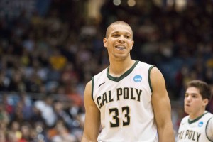 Chris Eversley was Cal Poly's best player over the past two seasons. By Owen Main
