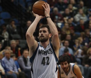 The promise of Andrew Wiggins needs to be weighed against the known star power of Kevin Love as the Cavs and Timberwolves remain in discussions. By TonyTheTiger - Own work, via Wikimedia Commons
