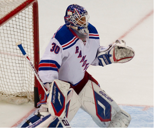 Can King Henrik lead the Rangers back to the Stanley Cup Finals again this season? By Robert Kowal (Flickr: Henrik Lundqvist) [CC-BY-SA-2.0 (http://creativecommons.org/licenses/by-sa/2.0)], via Wikimedia Commons