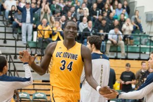 7'6" Mamadou Ndiaye will continue where he left off, anchoring UC Irvine's defense and shutting down the lane. By Owen Main