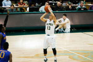 Cal Poly is learning what kind of a contributor Kyle Toth can be from behind the arc. By Owen Main