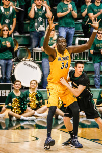 Mamadou Ndiaye is a major presence in any game he plays in. His health will affect the style UCI plays in the tournament. By Owen Main