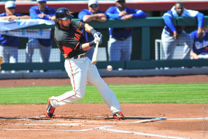 Angel Pagan's ability to return from back surgery could be a key to the Giants building their lineup as flexibly as they want this season. By Ray Ambler, RA Photos