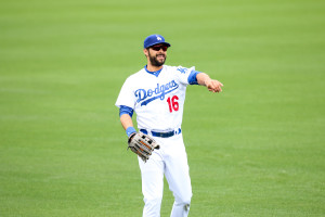 Andre  Ethier's ability to be effective and willing as a fourth or fifth outfielder will be crucial to the Dodgers' success this year. By Owen Main