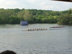 UC San Diego winning the Varsity 8 Petite Final at Dad Vail.