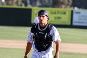 Brett Barbier caught the majority of the season for Cal Poly during his junior campaign in 2015. By Owen Main
