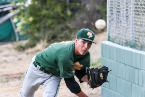 Incoming Cal Poly freshman Michael Clark was throwing, according to a few people I talked to, in the low 90's last weekend. By Owen Main
