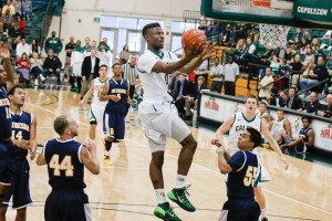 When your head gets close to the rim, you might be able to go up and get a football in the back corner of the end zone. By Owen Main