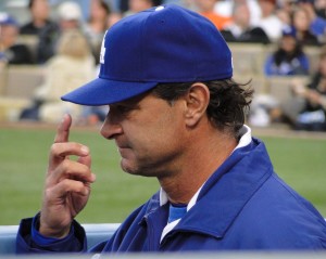 Don Mattingly's future probably doesn't depend on Game 5, but going to the World Series this year could cement his legacy. By Cbl62 (Own work), via Wikimedia Commons