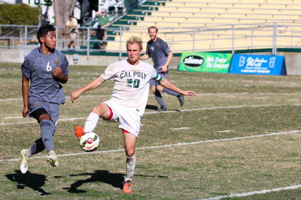 Senior Matt LaGrassa helped ensure his team didn't play its last game of the season on Saturday. By Owen Main