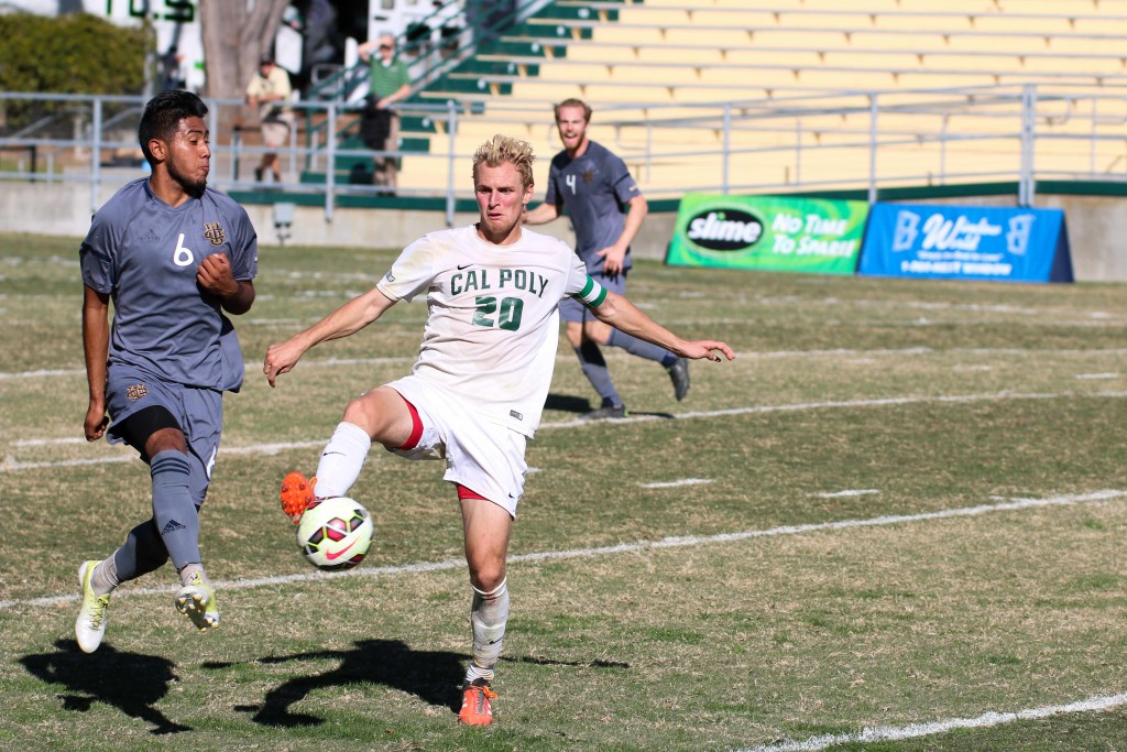 Senior Matt LaGrassa helped ensure his team didn't play its last game of the season on Saturday. By Owen Main