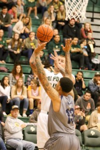 Brian Bennett continues to get more minutes for Cal Poly. By Owen Main
