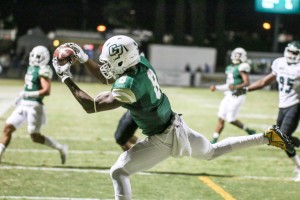 Jordan Hines is a really talented receiver for Cal Poly. Here's the first touchdown of the game for the Mustangs. By Owen Main
