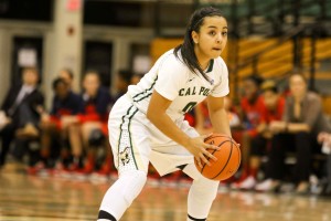 Lisa Marie Sanchez scored 10 points against Fresno State. By Owen Main