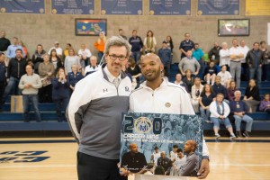 Terrance Harris (right) has won over 200 games at Mission Prep. By Owen Main
