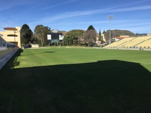 It was 70-plus degrees at Alex G. Spanos Stadium on NLI day. 