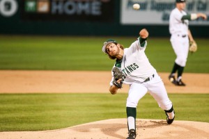 Kyle Smith was dealing on Friday night. By Owen Main