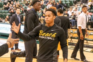 Justin Bibbins has tangibly improved his game by leaps and bounds over the past two years for Long Beach State. By Owen Main
